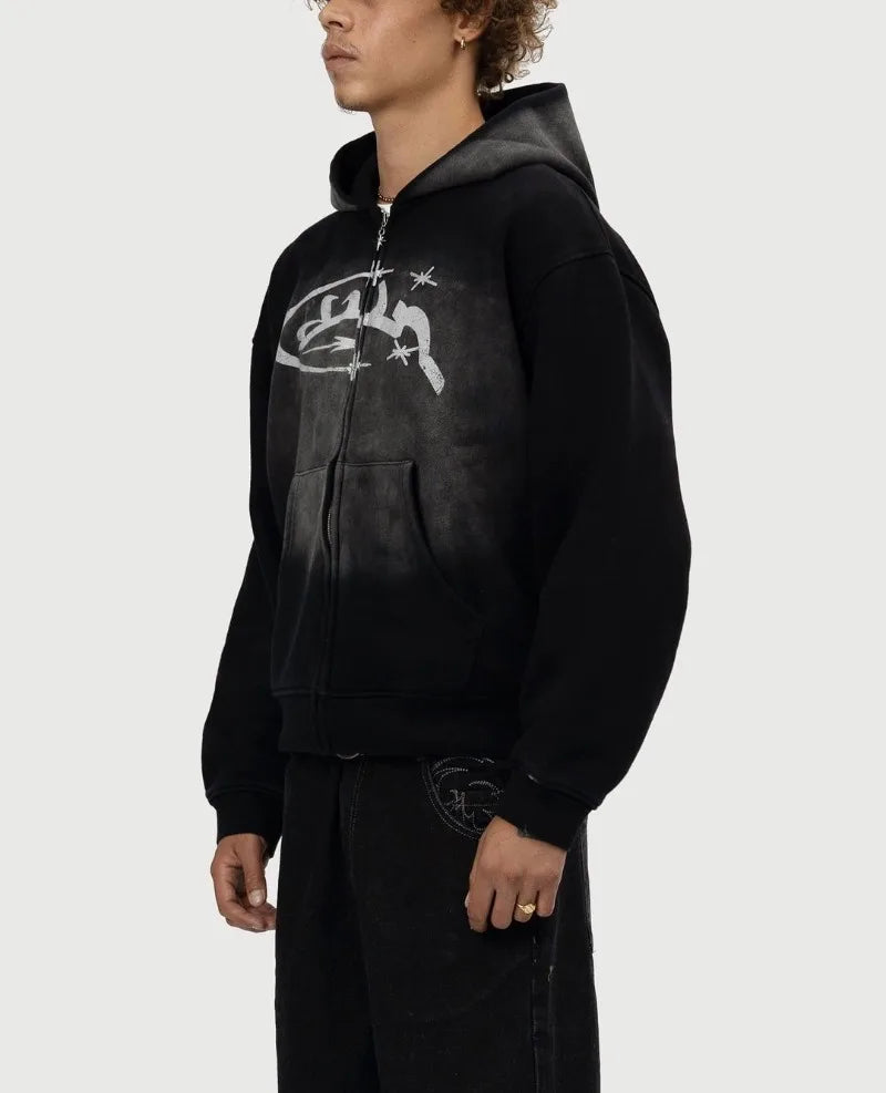 TRIPPIN'™ Faded Zip-up Hoodie