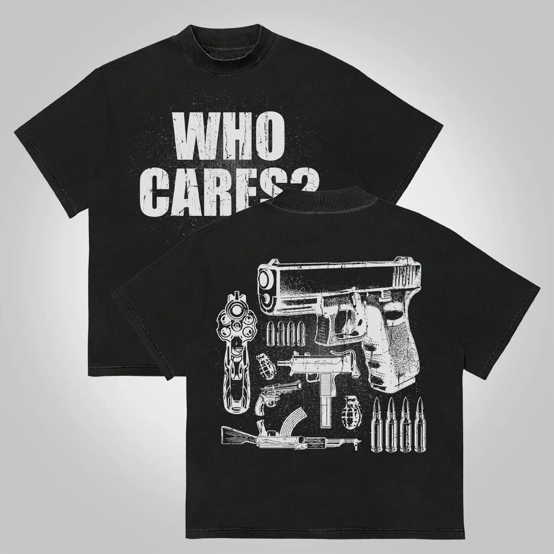 TRIPPIN'™ "Who Cares" T-shirt