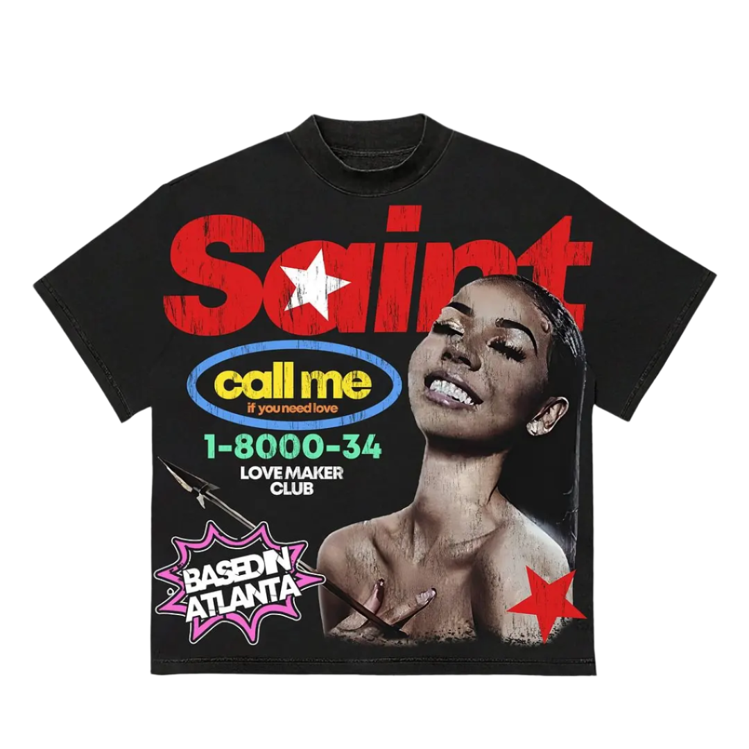 TRIPPIN'™ "Call me if you need luv" T-shirt