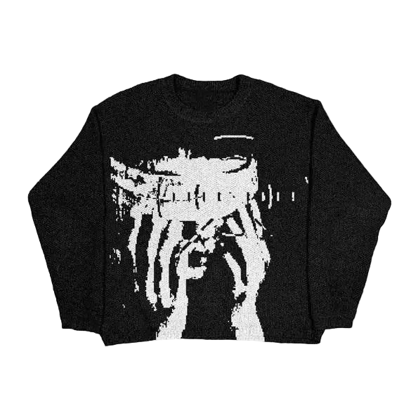 TRIPPIN'™ Astral Tearz Knitted Sweater