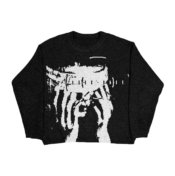 TRIPPIN'™ Astral Tearz Knitted Sweater