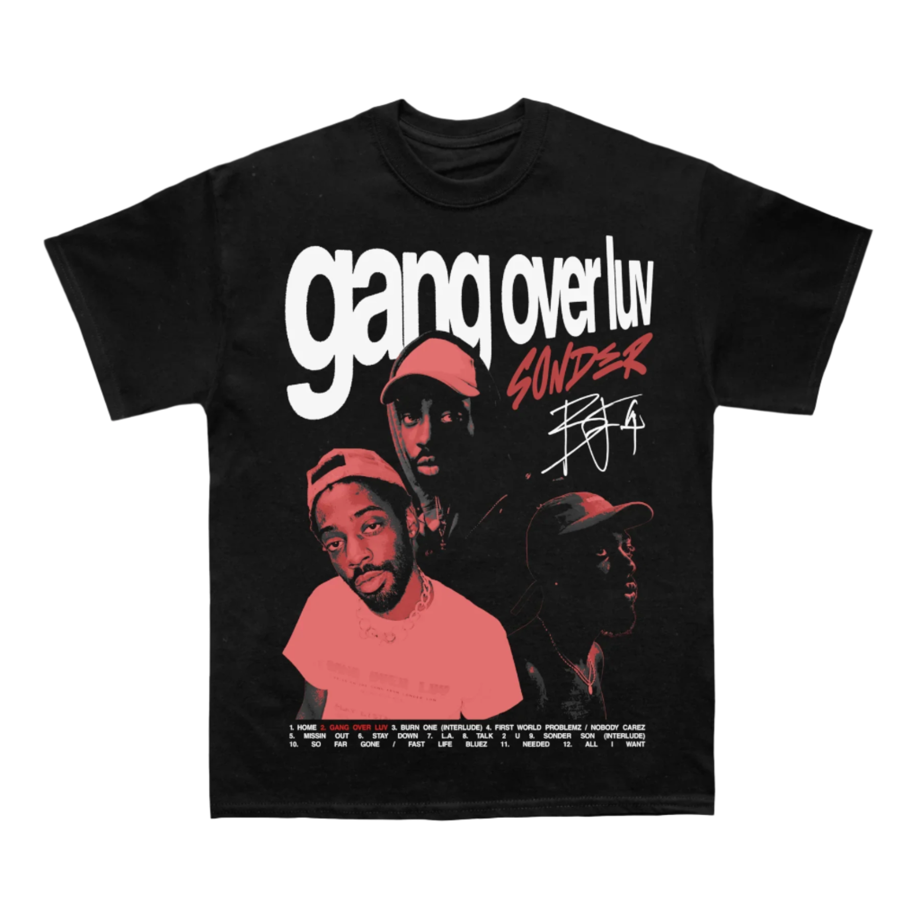 TRIPPIN™ "gang over luv" T-shirt