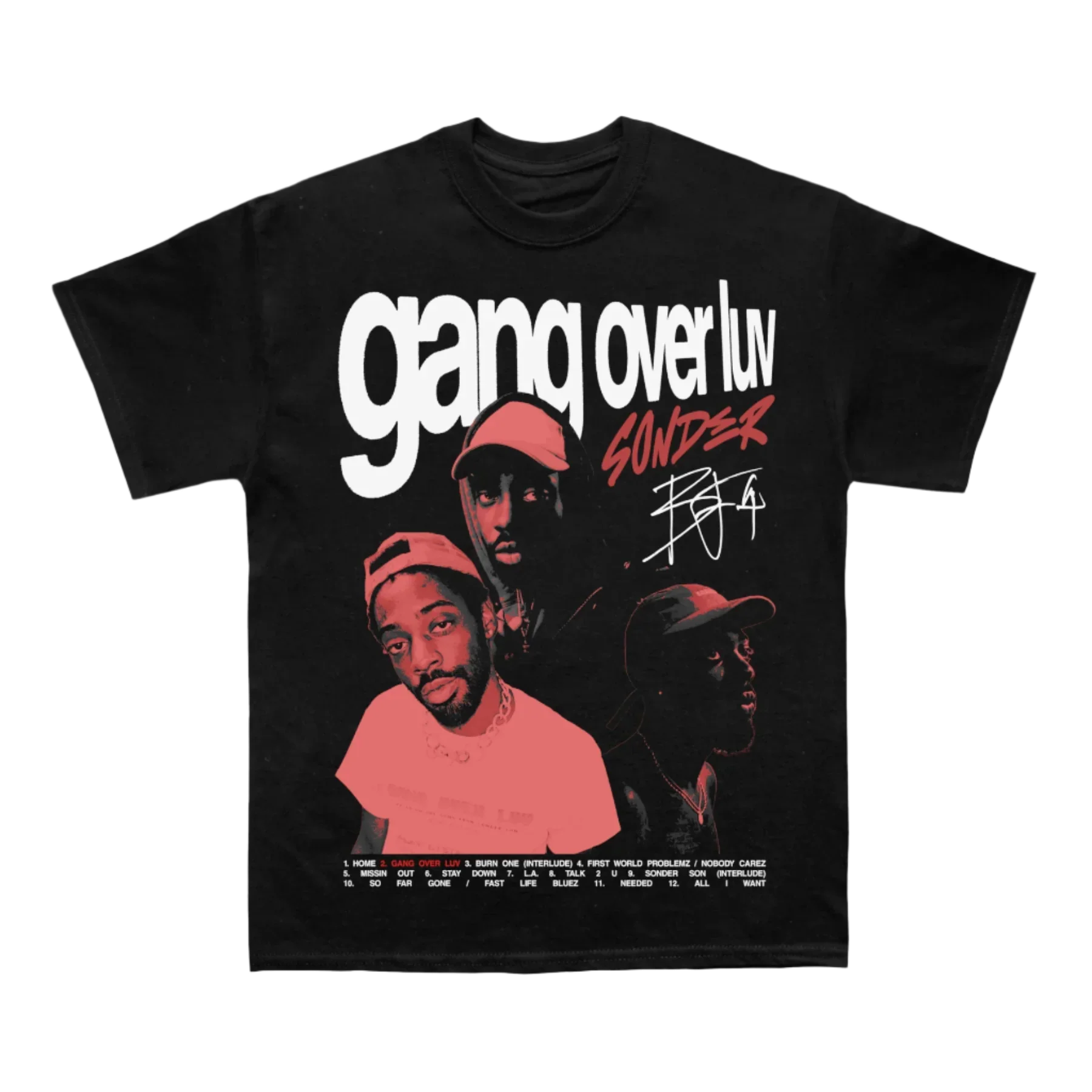 TRIPPIN™ "gang over luv" T-shirt