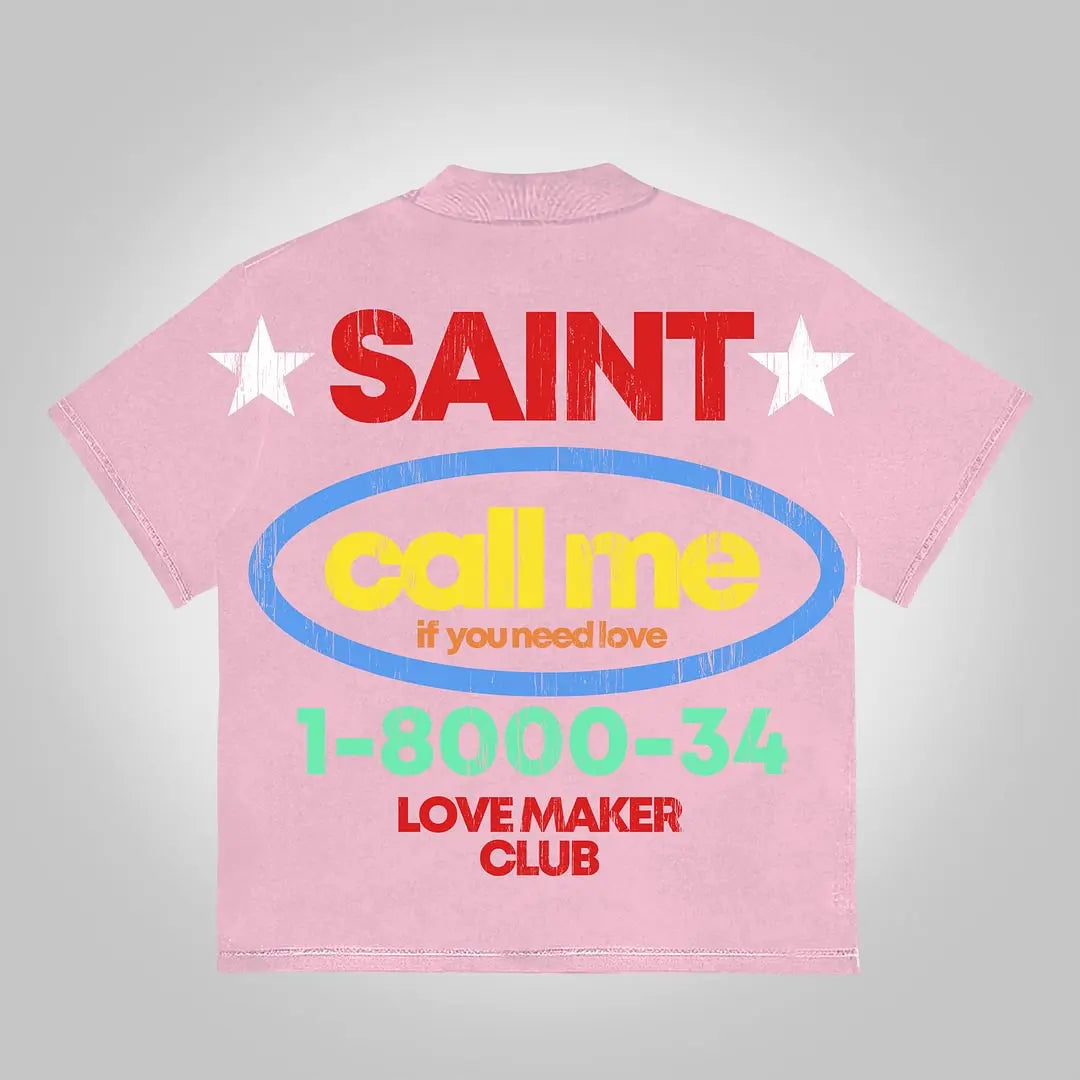 TRIPPIN'™ "Call me if you need luv" T-shirt