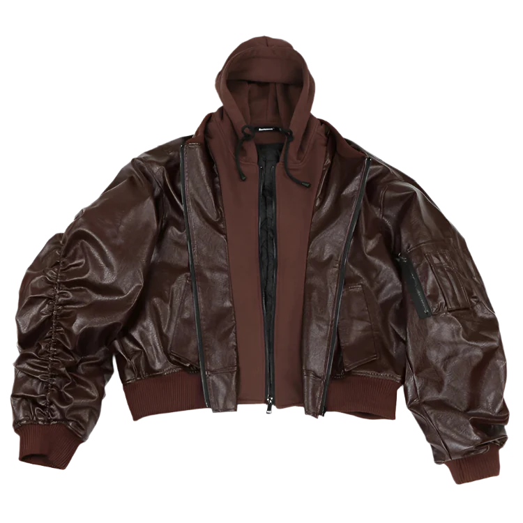 TRIPPIN'™ Brownie Leather Jacket