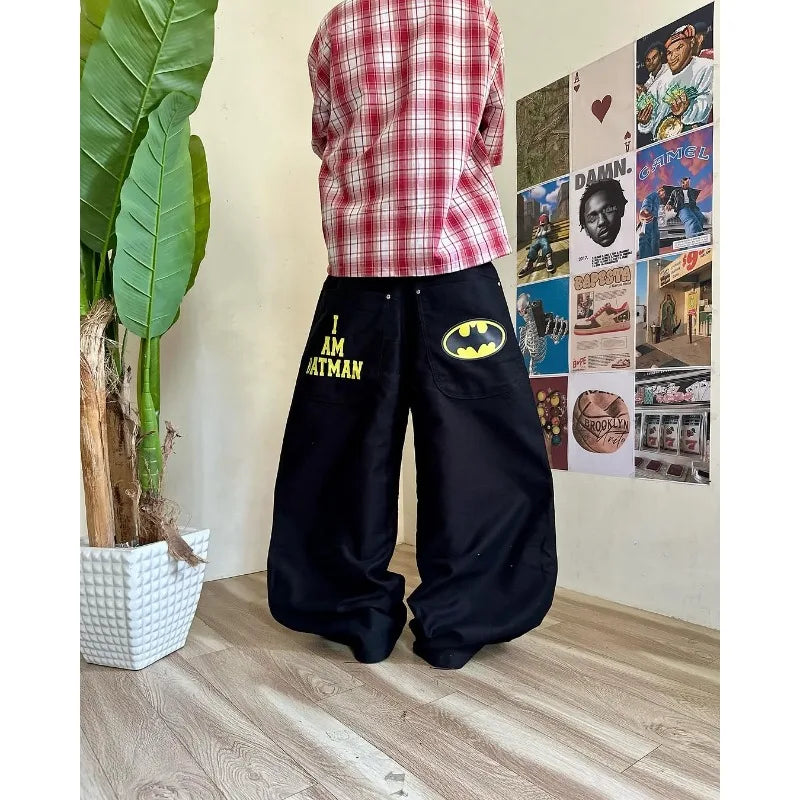 TRIPPIN'™ "I am Batman" Baggy Jeans