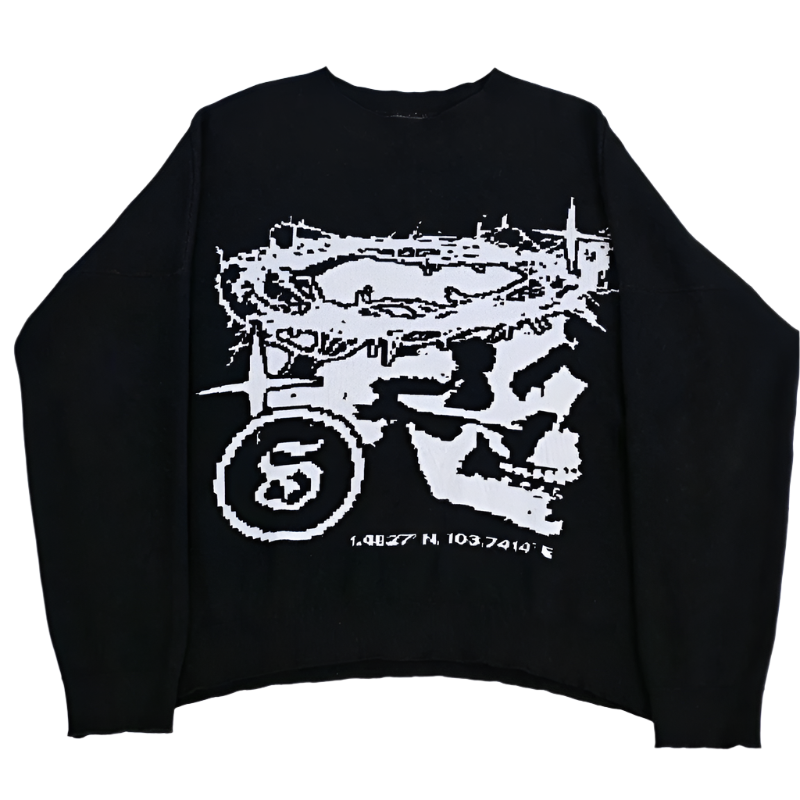 TRIPPIN'™ Star Crown Knitted Sweater