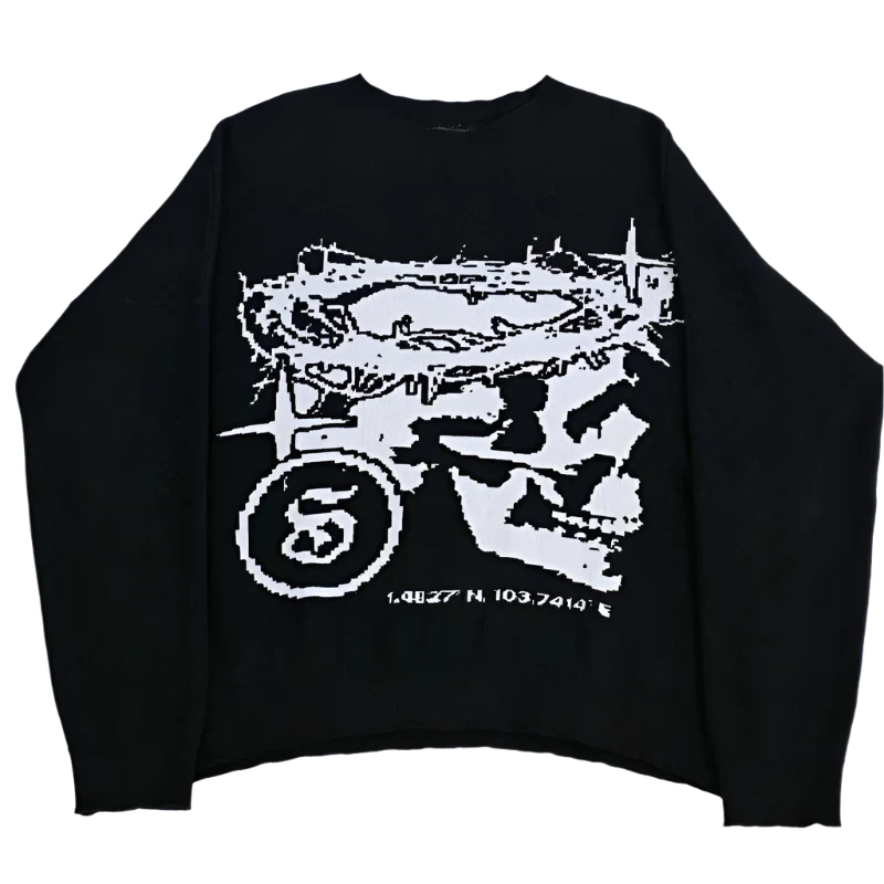 TRIPPIN'™ Star Crown Knitted Sweater