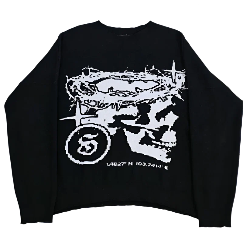 TRIPPIN'™ Star Crown Knitted Sweater