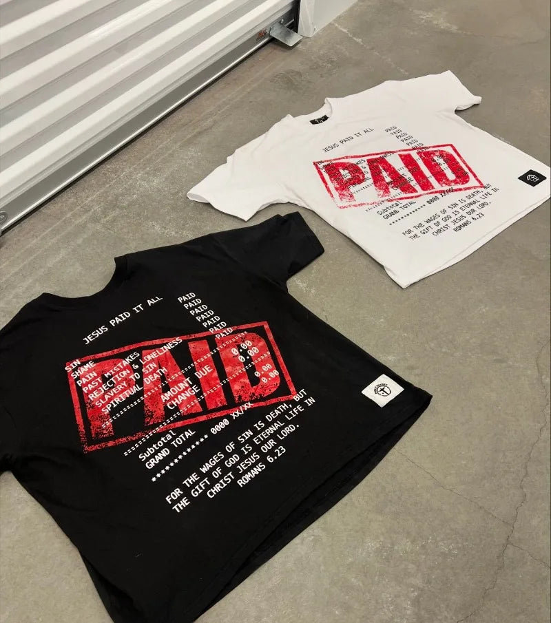 TRIPPIN'™ "PAID in Blood" T-shirt
