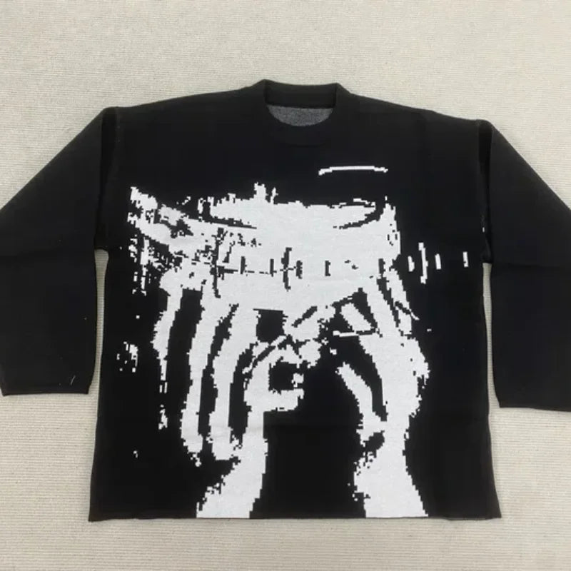 TRIPPIN'™ Astral Tearz Knitted Sweater