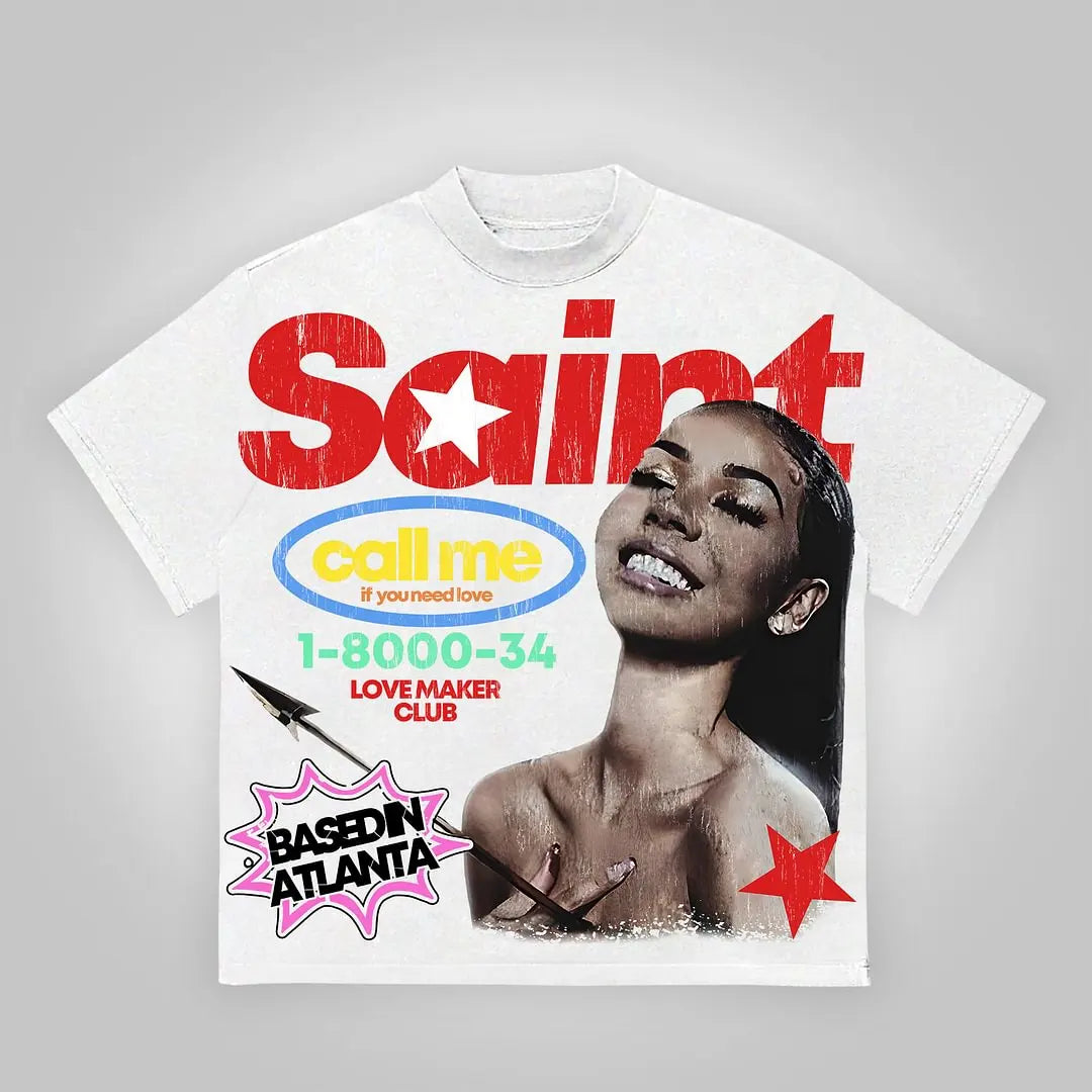 TRIPPIN'™ "Call me if you need luv" T-shirt