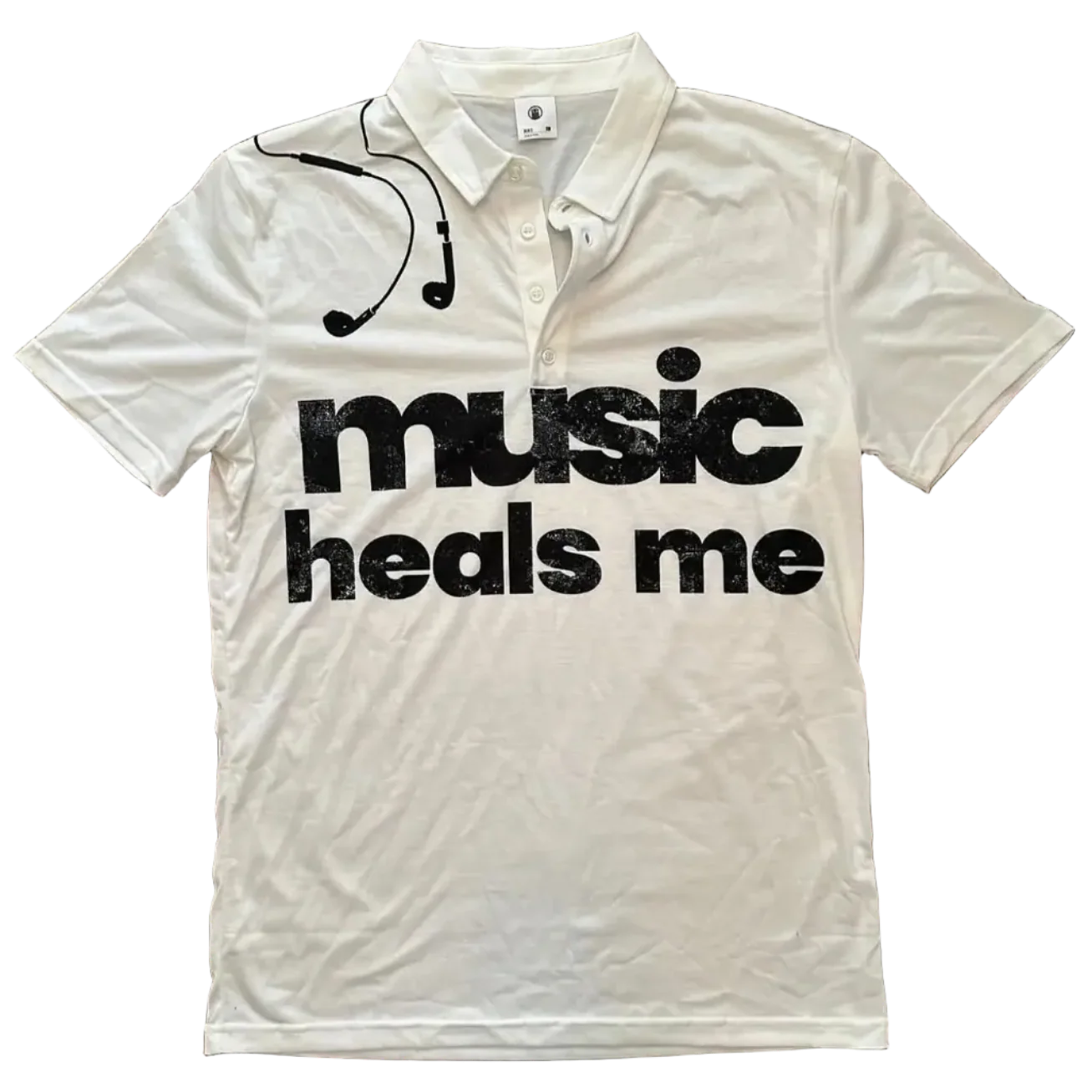 TRIPPIN'™ "music heals me" Polo Shirt