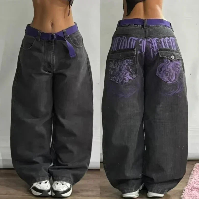 TRIPPIN'™ Purple Glands Baggy Jeans