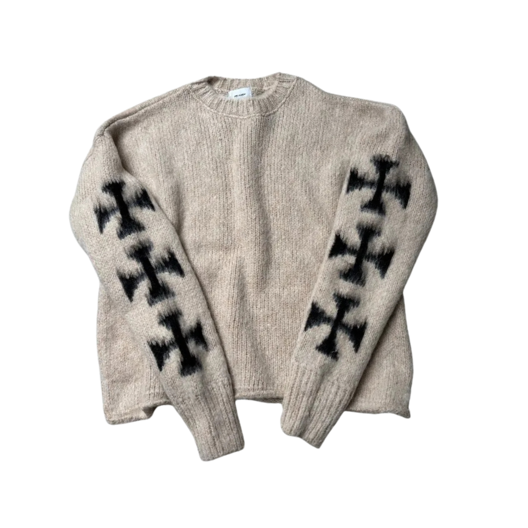 TRIPPIN'™ Crossed Arms Knitted Sweater