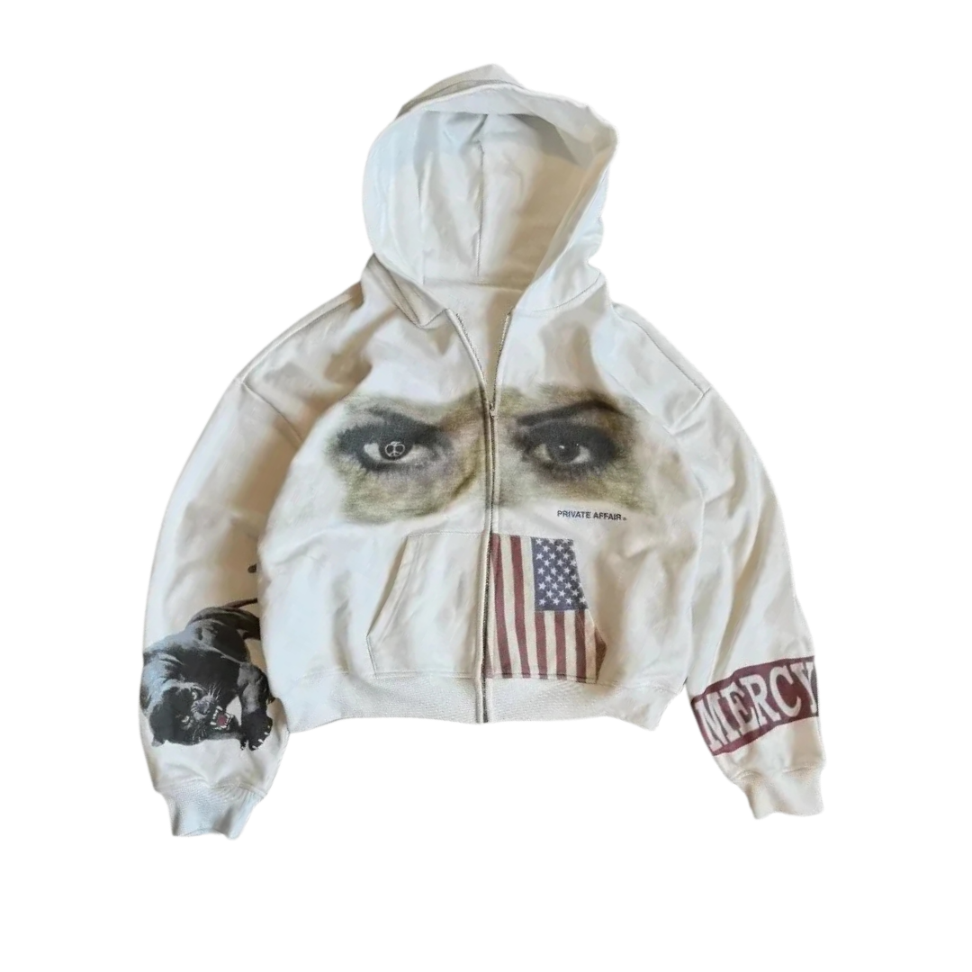 TRIPPIN'™ Hazy Eyez Zip-up Hoodie