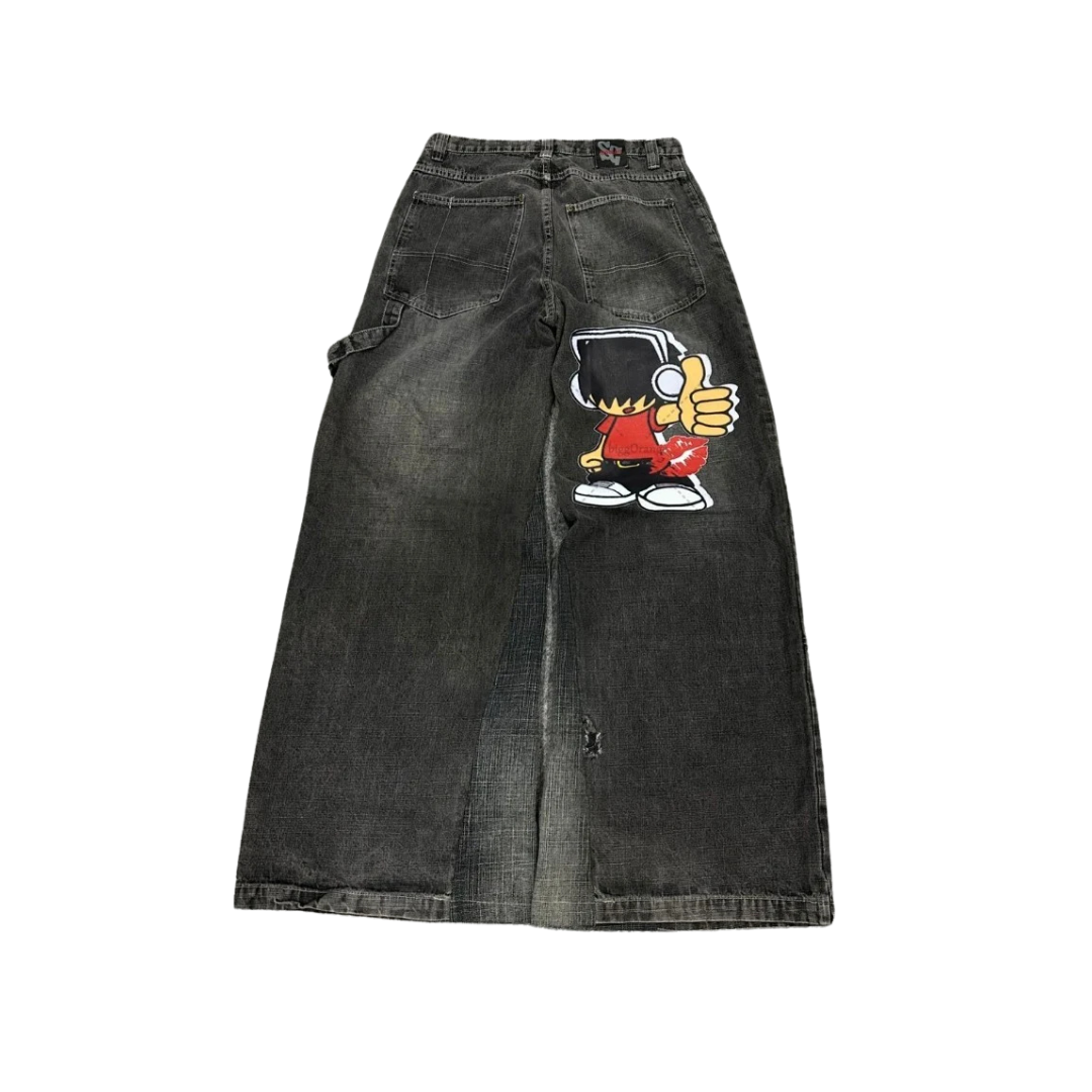 TRIPPIN'™ Cyber Soldier Baggy Jeans