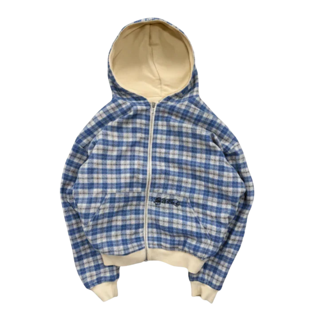 TRIPPIN'™ Aesthtetic Patterns Zip-Up Hoodie