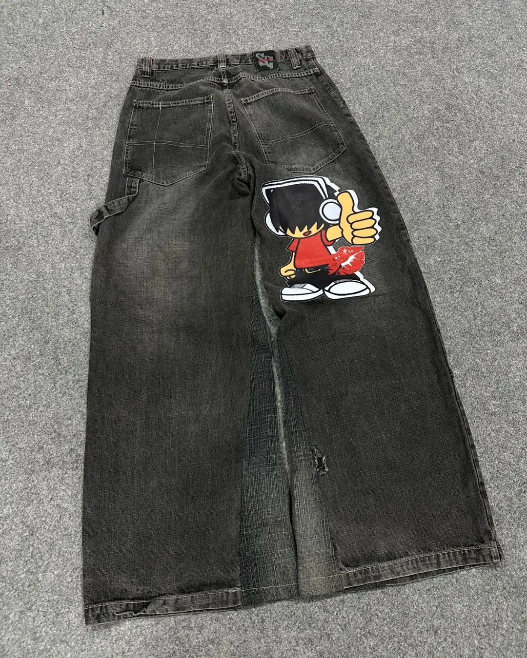 TRIPPIN'™ Cyber Soldier Baggy Jeans