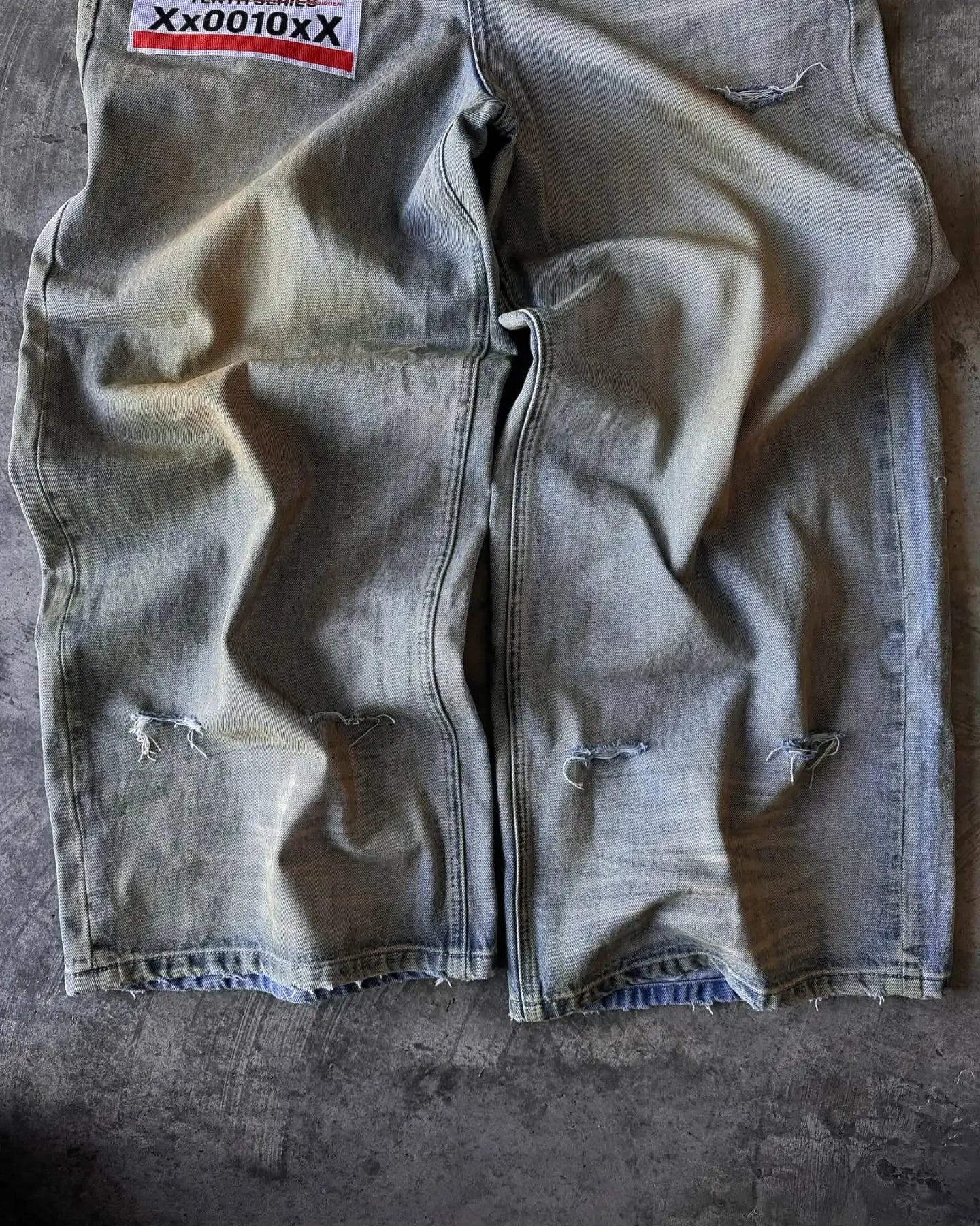 Trippin’ Doubble Stitched Loose Jeans